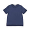 【日本製】 tシャツ レディース 半袖 カットソー クルーネック 軽い イージーケア 綿モダール コットン 無地 ネイビー(FL23SS-0010W-na)